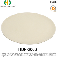 High Quality Eco-Friendly Bamboo Fiber Plate (HDP-2063)